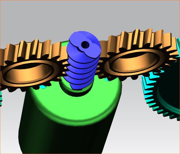 双头蜗杆蜗轮传动齿轮箱设计